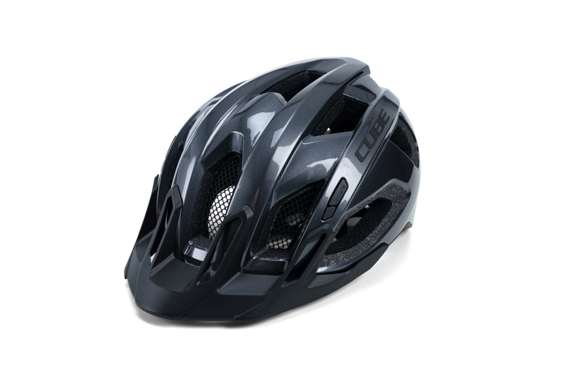 CUBE Casque QUEST - glossy iridium black