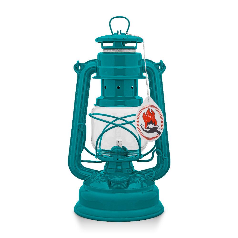 Feuerhand Lanterne d'orage 276 Teal Blue