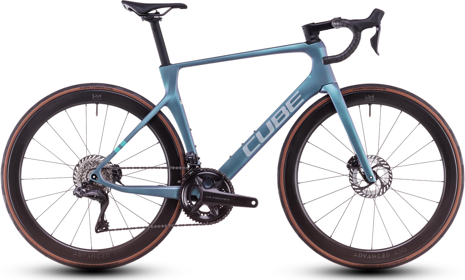 Cube Agree C:62 Pro polarlight n aquagreen 2025 - Vélo de course en carbone