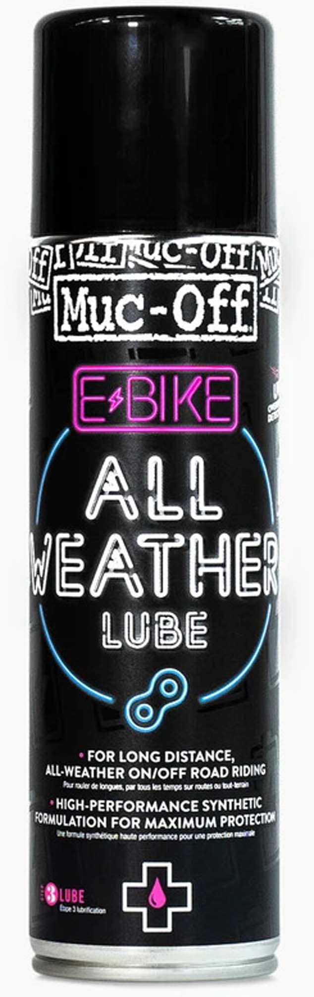 Muc-Off E-Bike All Weather Chain Lube 250ml (French Version)