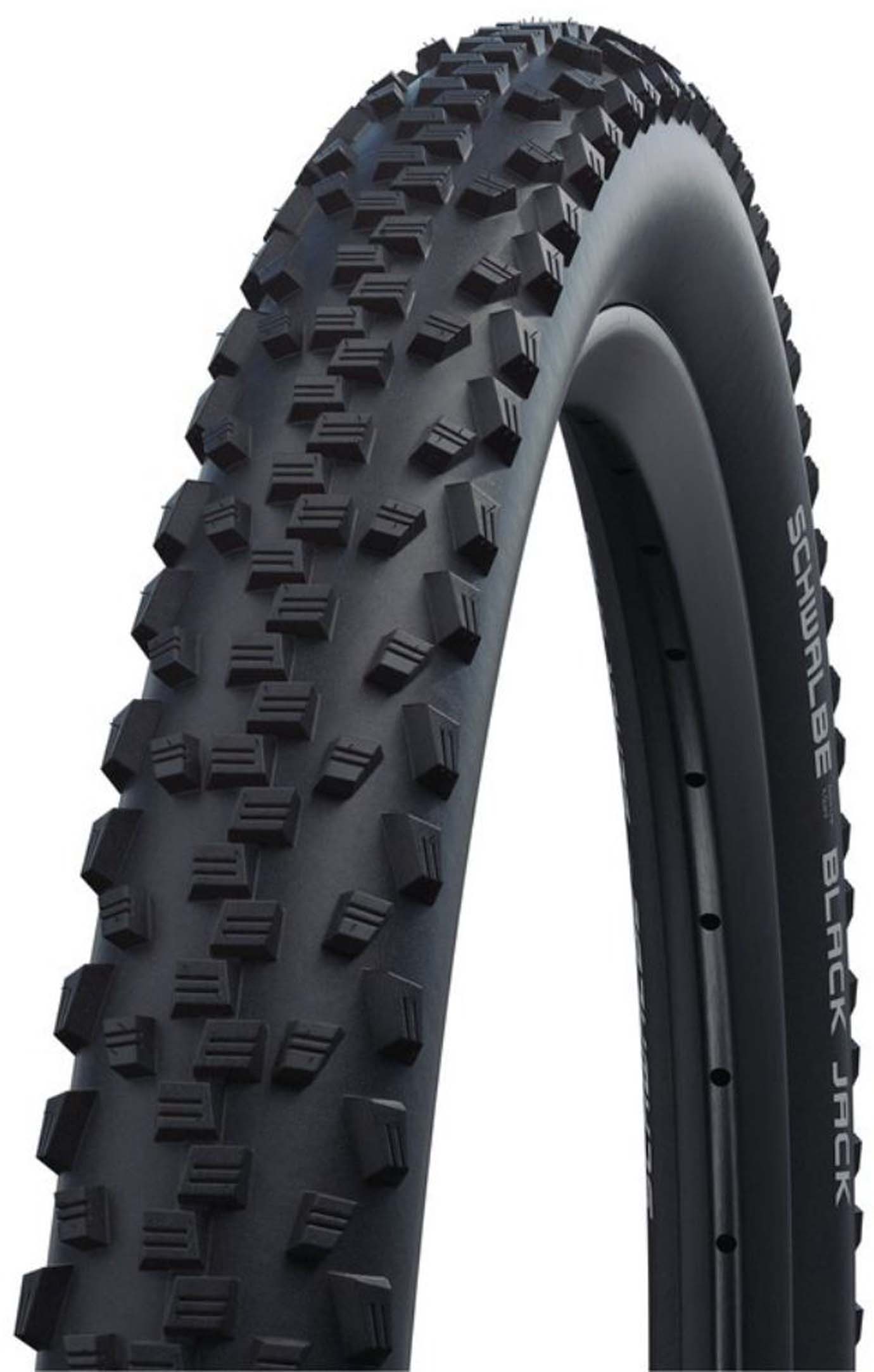 Schwalbe Pneu Black Jack HS407 fil, 26x1.90" 47-559 noir-LiteSkin KG SBC