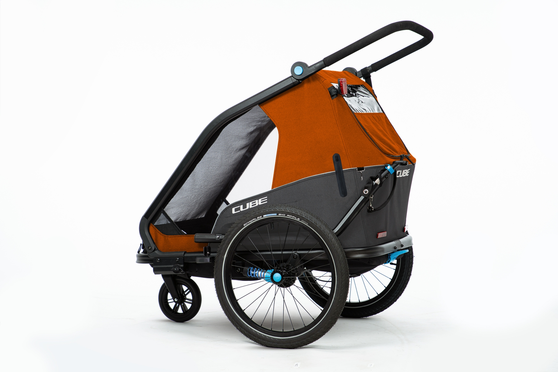 Cube Remorque vélo pour enfants Double Cmpt X Actionteam
