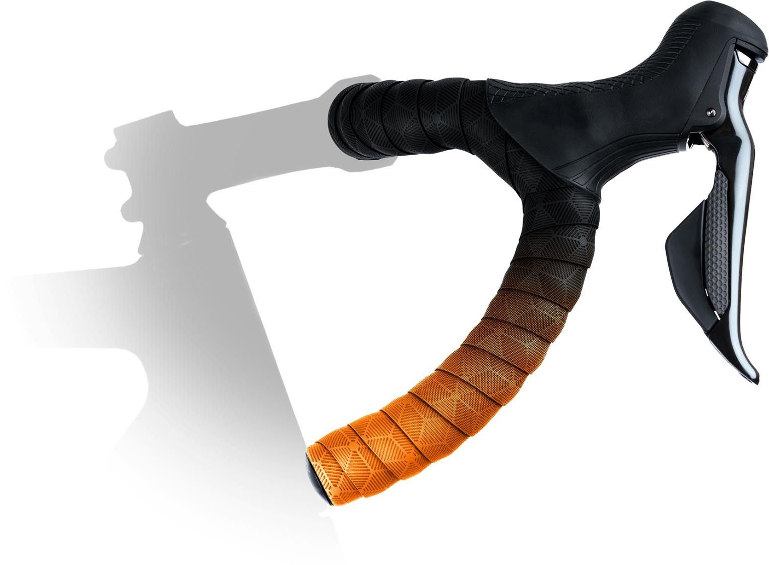 ACID Ruban de guidon RC 3,0 noir et orange fluo