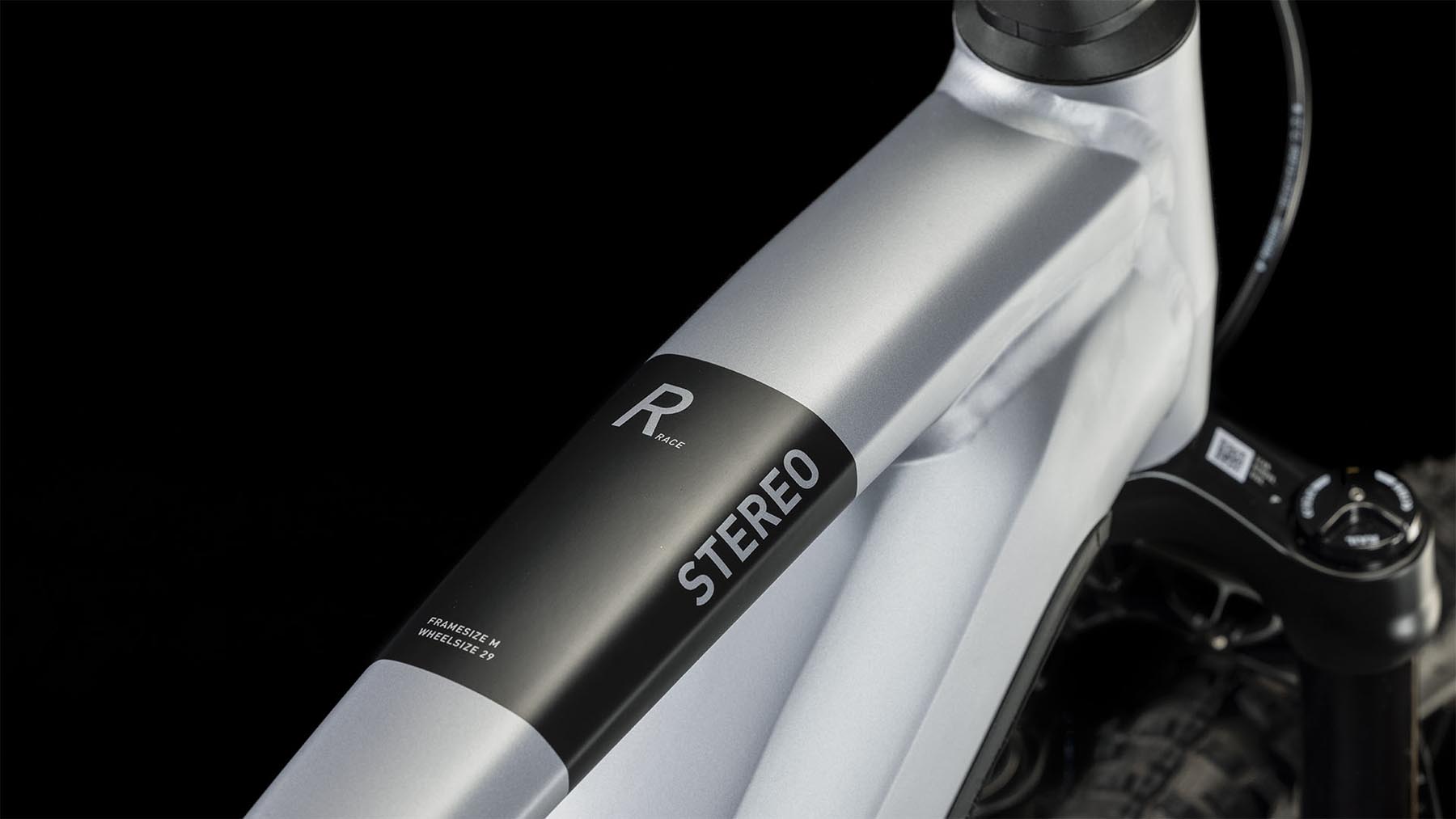 Cube Stereo Hybrid 120 Race 750 polarsilver n black E-Bike Fox Gabel