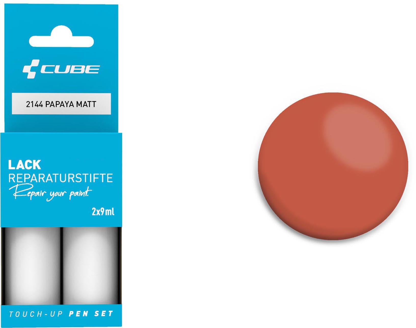 Cube Kit de stylo de retouche PAPAYA mat 2144