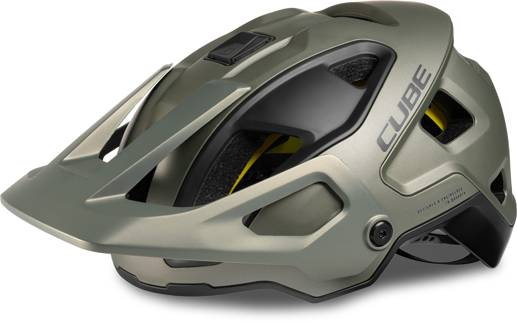 CUBE Casque STROVER TM vert roseau