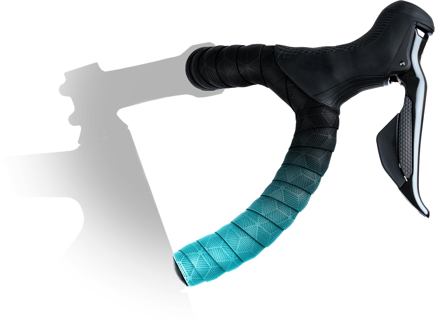 ACID Ruban de guidon RC 3,0 noir et turquoise