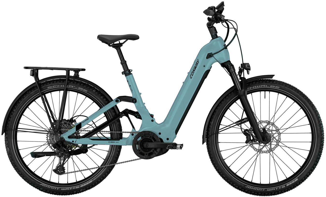 Conway Cairon SUV FS 4.0 625Wh lightblue 2025 - VTT semi-rigide électrique col de cygne