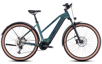Cliquez ici pour découvrir les vélos électriques Cube avec cadre trapèze.