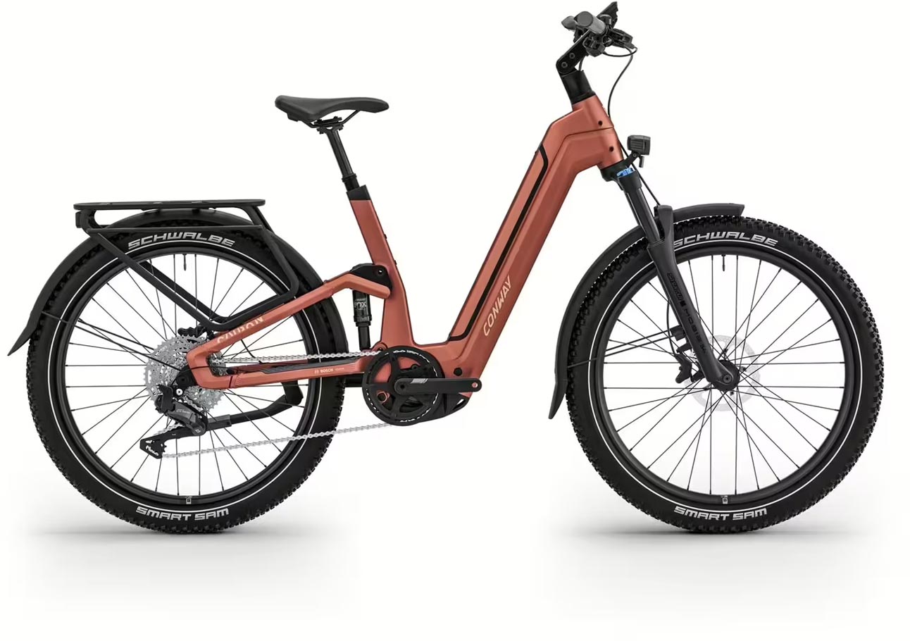 Conway Cairon SUV FS 6.0 Auto rustred matt 2026 - VTT tout suspendu électrique col de cygne