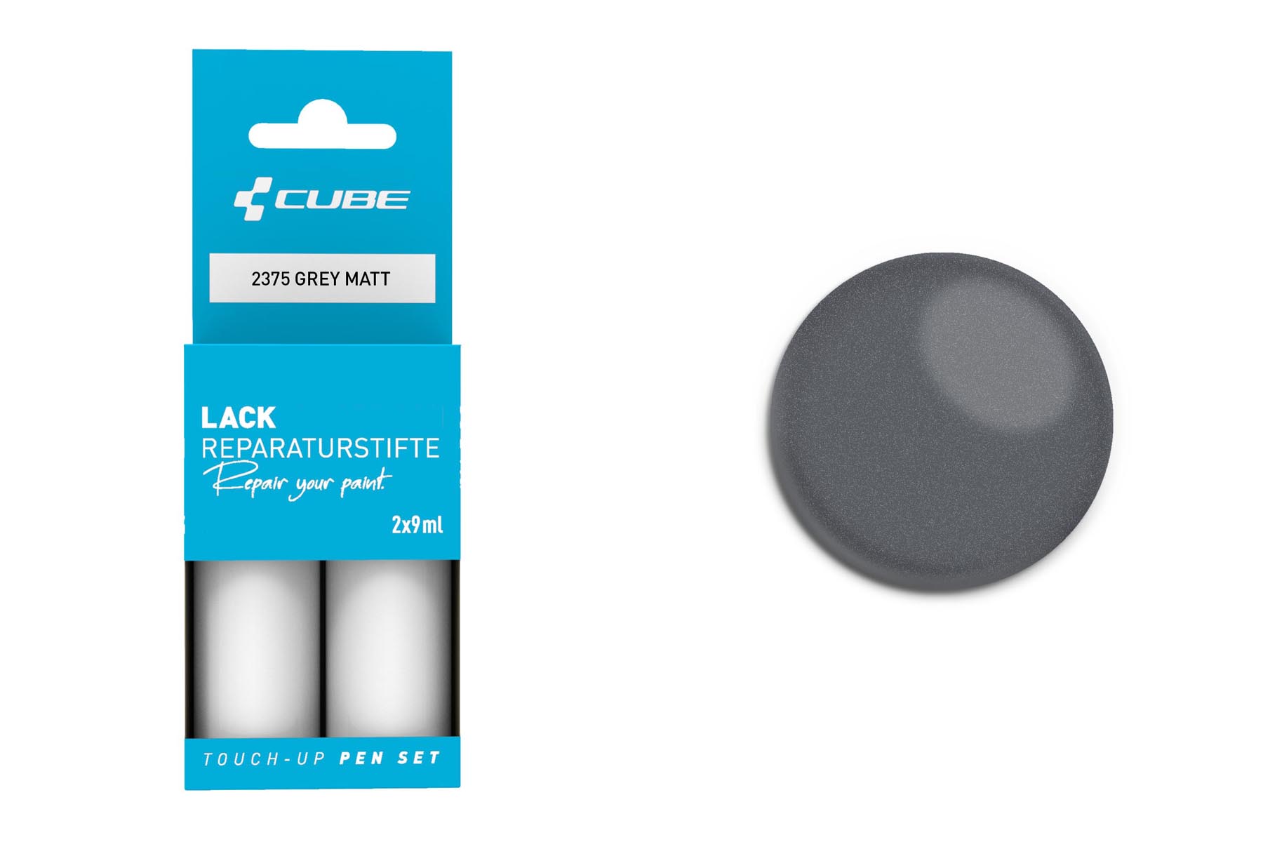 Cube Kit de stylos de retouche gris mat 2375