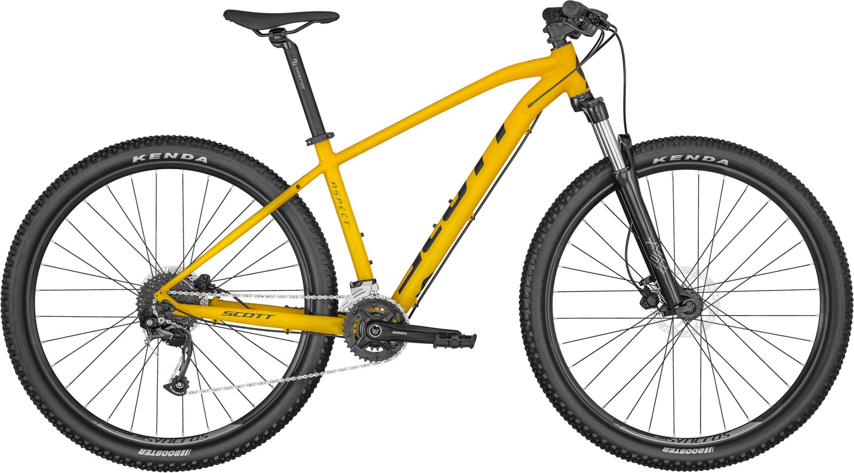 Scott Aspect 950 Sunflower Yellow 2024 - VTT semi-rigide
