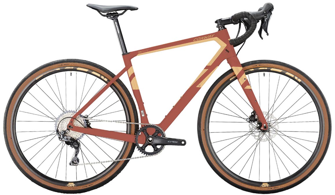 Conway GRV 9.0 SE rustred matt 2025 - Vélo en terre