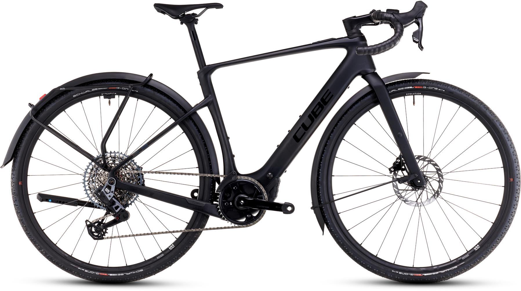 Cube Nuroad Hybrid C:62 SLX FE 400X carbon n glossy 2025 - Vélo électrique en terre