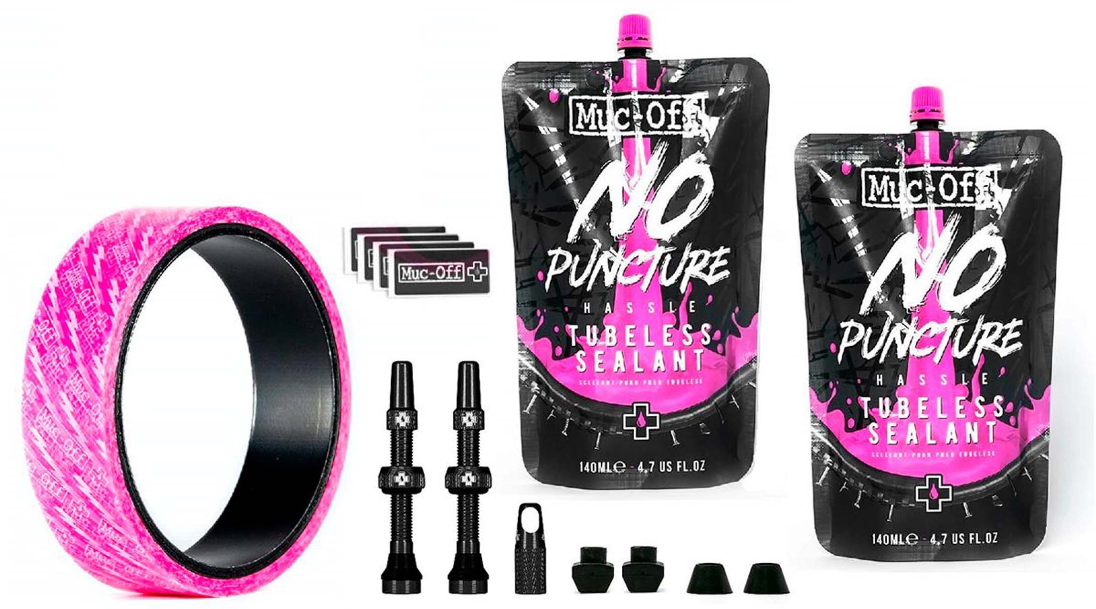Muc-Off Kit UltimateTubeless - XC / Gravel rose nos