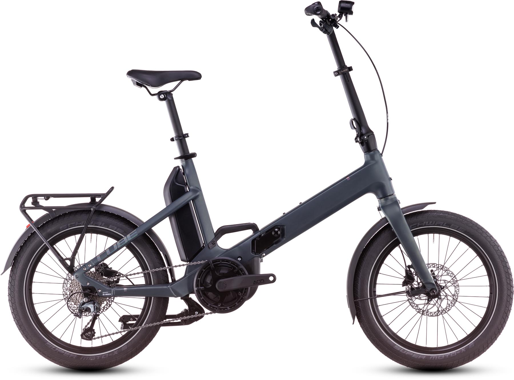 Cube Fold Hybrid 500 sagebrushgreen n prism 2025 - Vélo électrique pliant