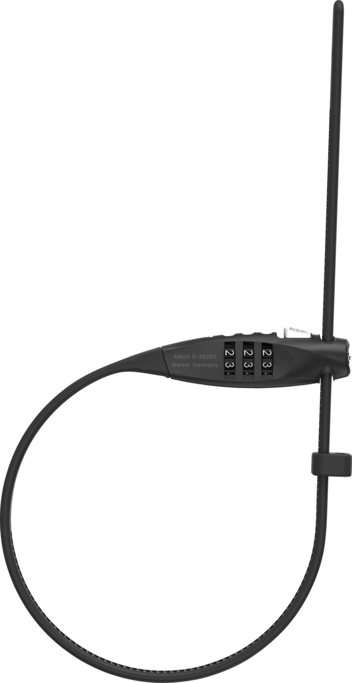 Abus Combiflex TravelGuard noir