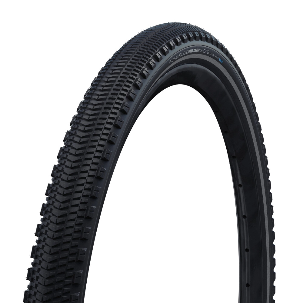 Schwalbe Pneu G-ONE OVERLAND 365 50-622 28x2,0", noir / noir réfléchissant