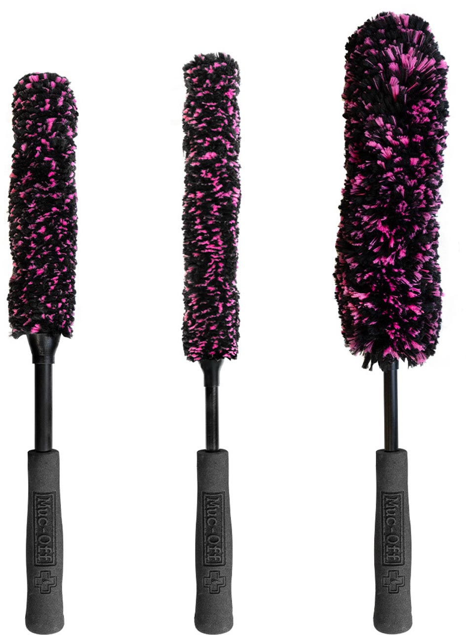 Kit de brosses en microfibre Muc Off (lot de 3)