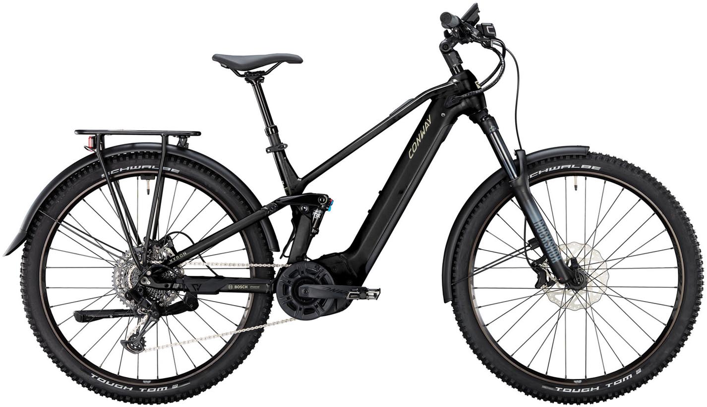 Conway Xyron SUV 4.0 750Wh black 2025 - VTT tout suspendu électrique
