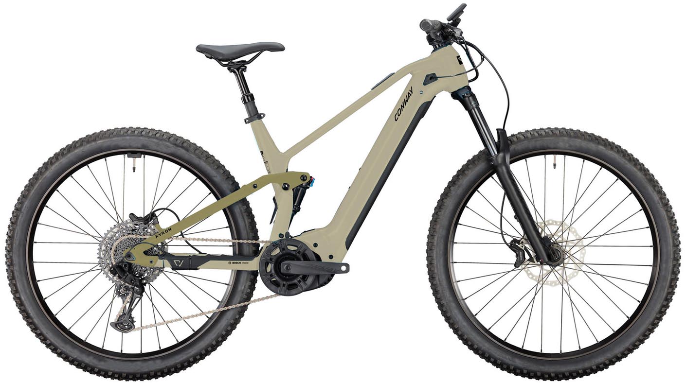 Conway Xyron LT 9.0 800Wh desert matt / bronze matt 2025 - VTT tout suspendu électrique