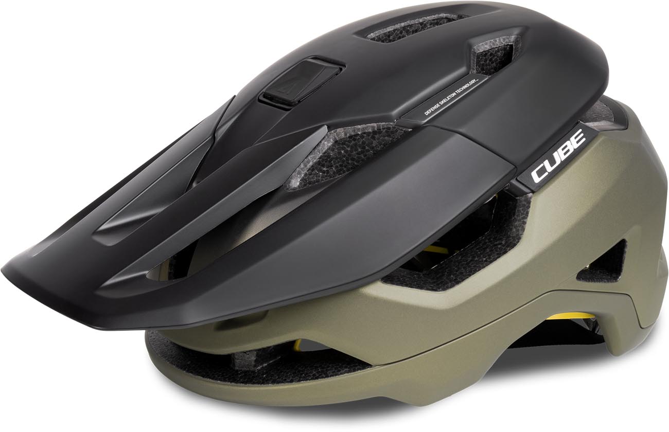 CUBE Casque TROOPER TM vert roseau