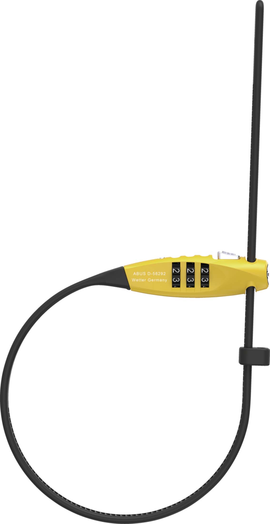 Abus Combiflex TravelGuard jaune