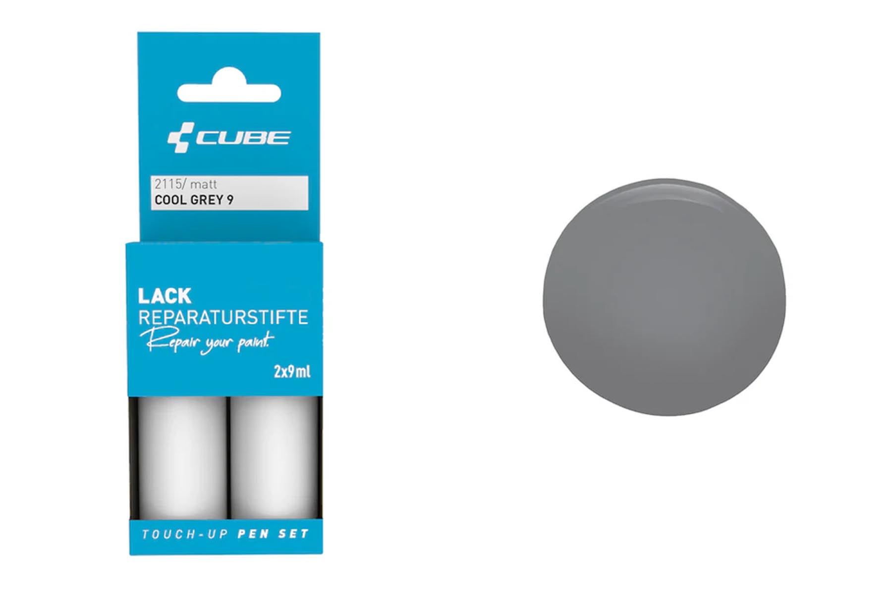 Cube Kit de stylos de retouche cool grey 9 mat 2115