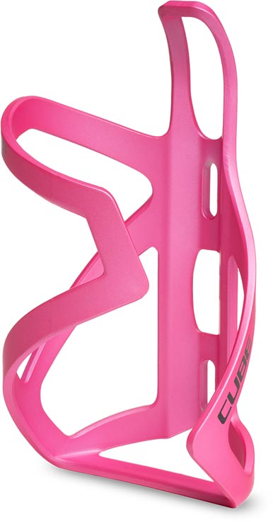 Cube Porte-bidon HPP Sidecage, finition fuchsia mat et noir brillant