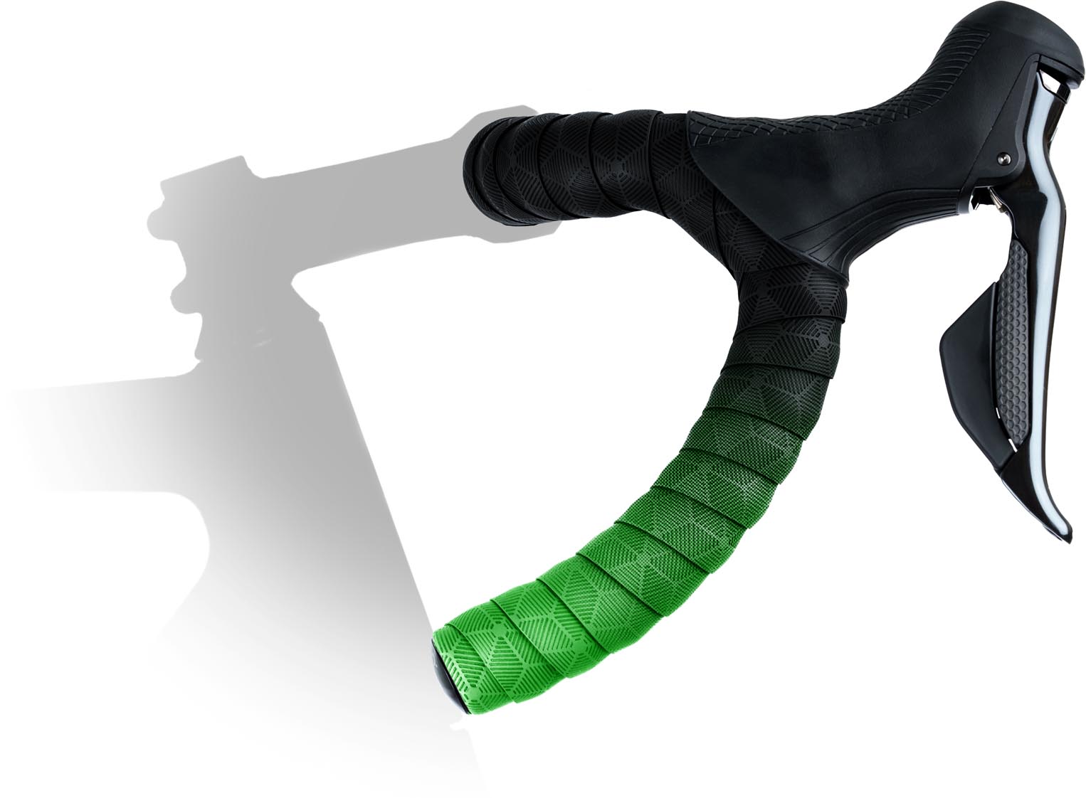 ACID Ruban de guidon RC 3,0 noir et vert fluo