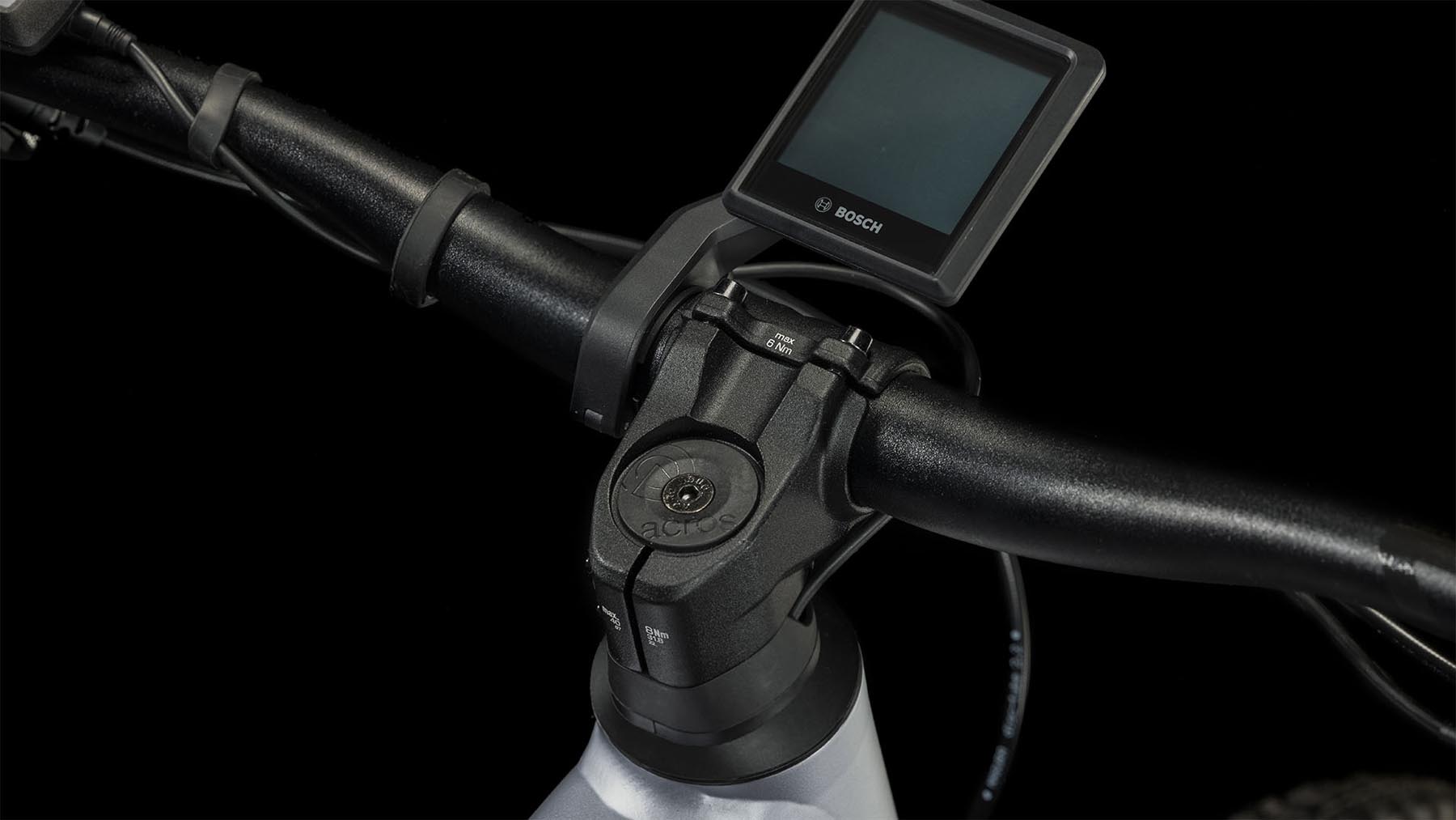 Cube Stereo Hybrid 120 Race 750 polarsilver n black E-Bike Bosch Intuvia 100