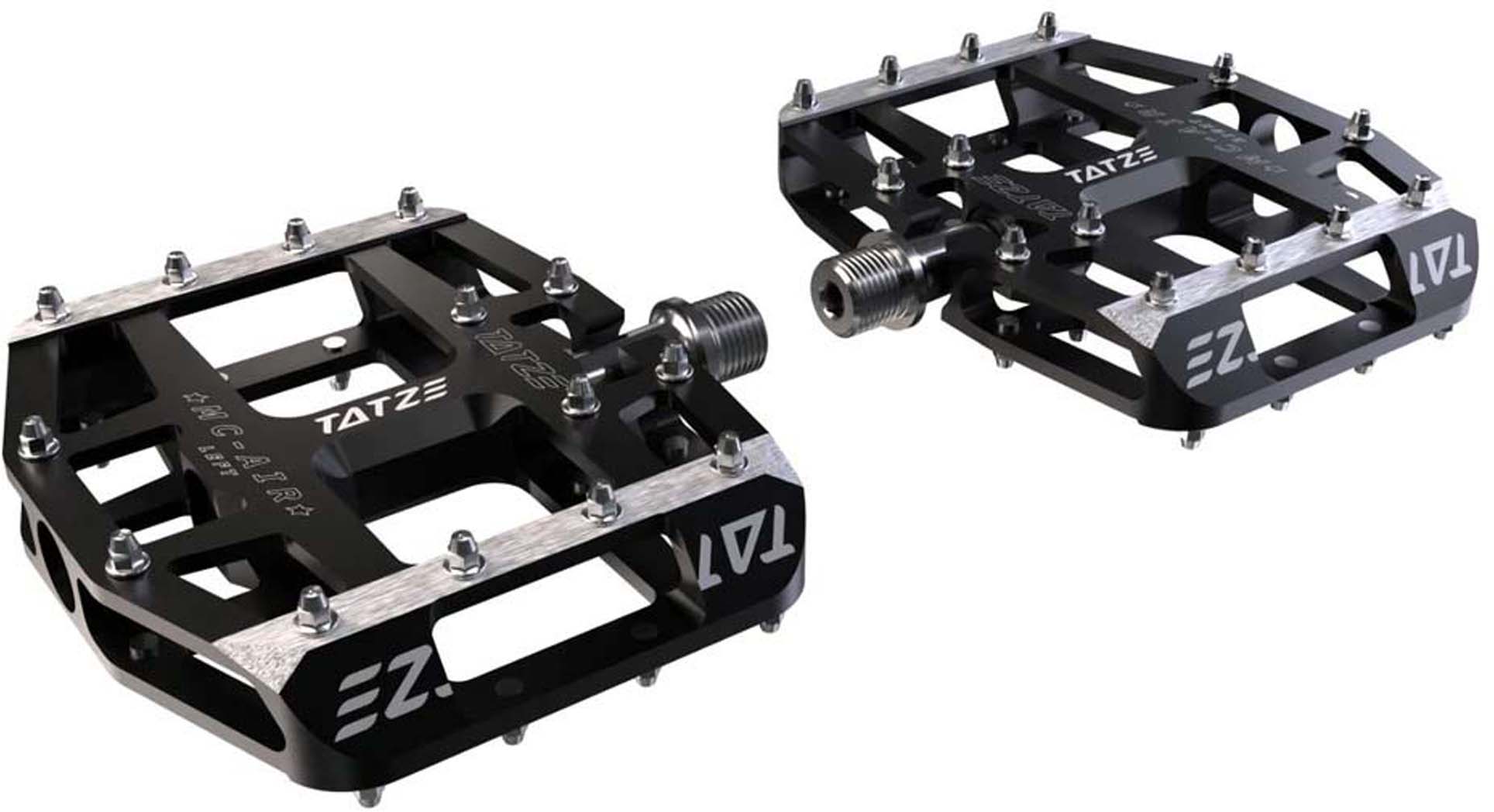 Tatze Pédale plate MC-AIR noire argentée