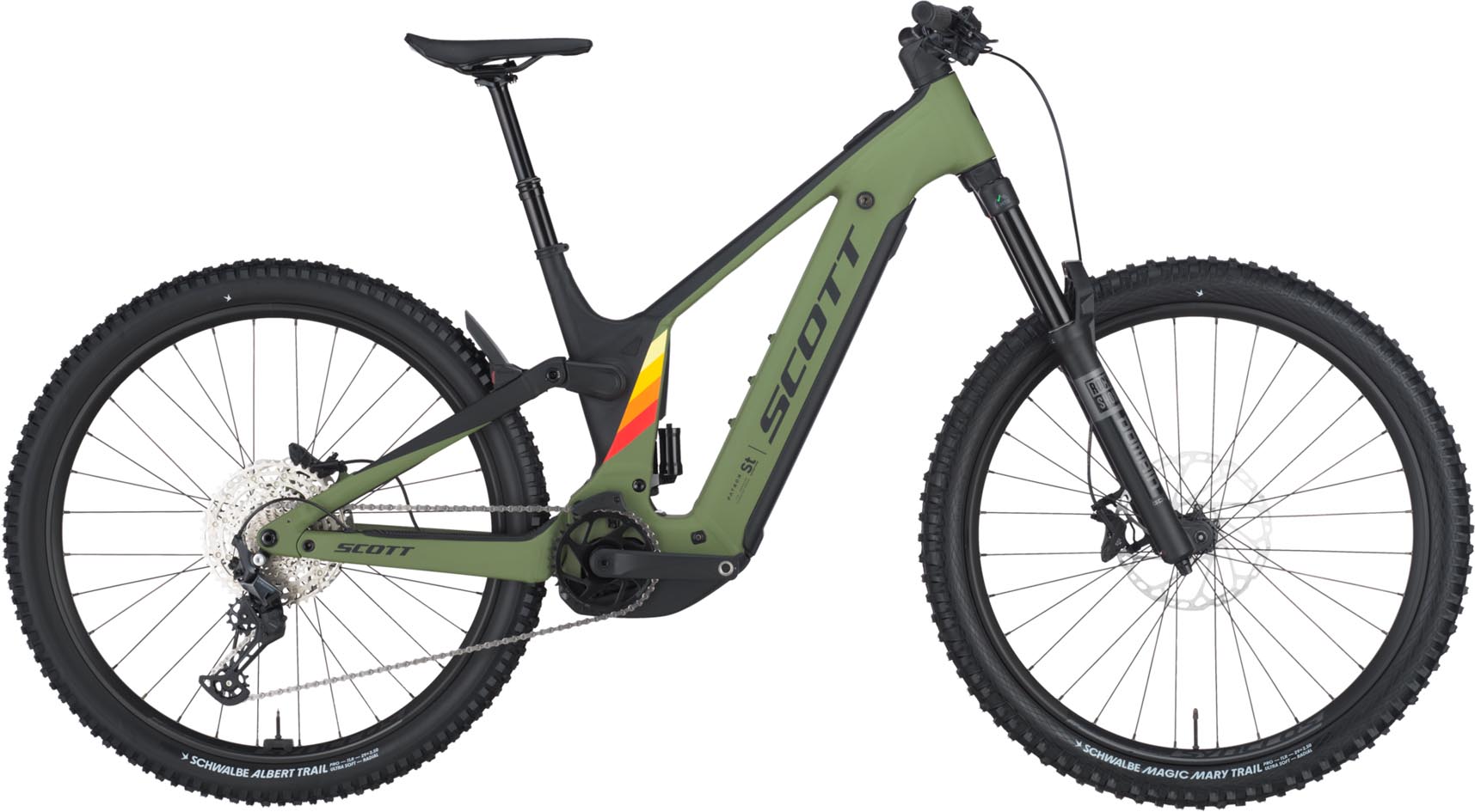 Scott Patron ST 910 loden green 2025 - VTT tout suspendu électrique