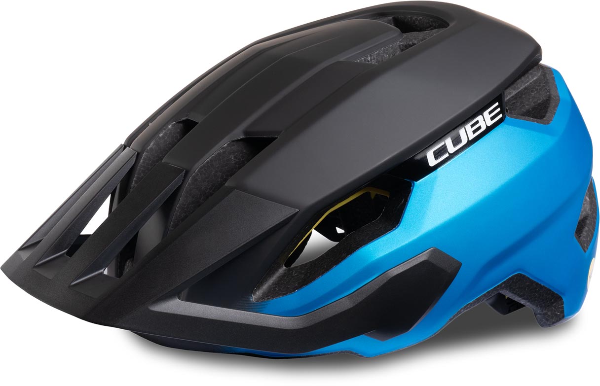 CUBE Casque STRAY X Actionteam bleu topaze
