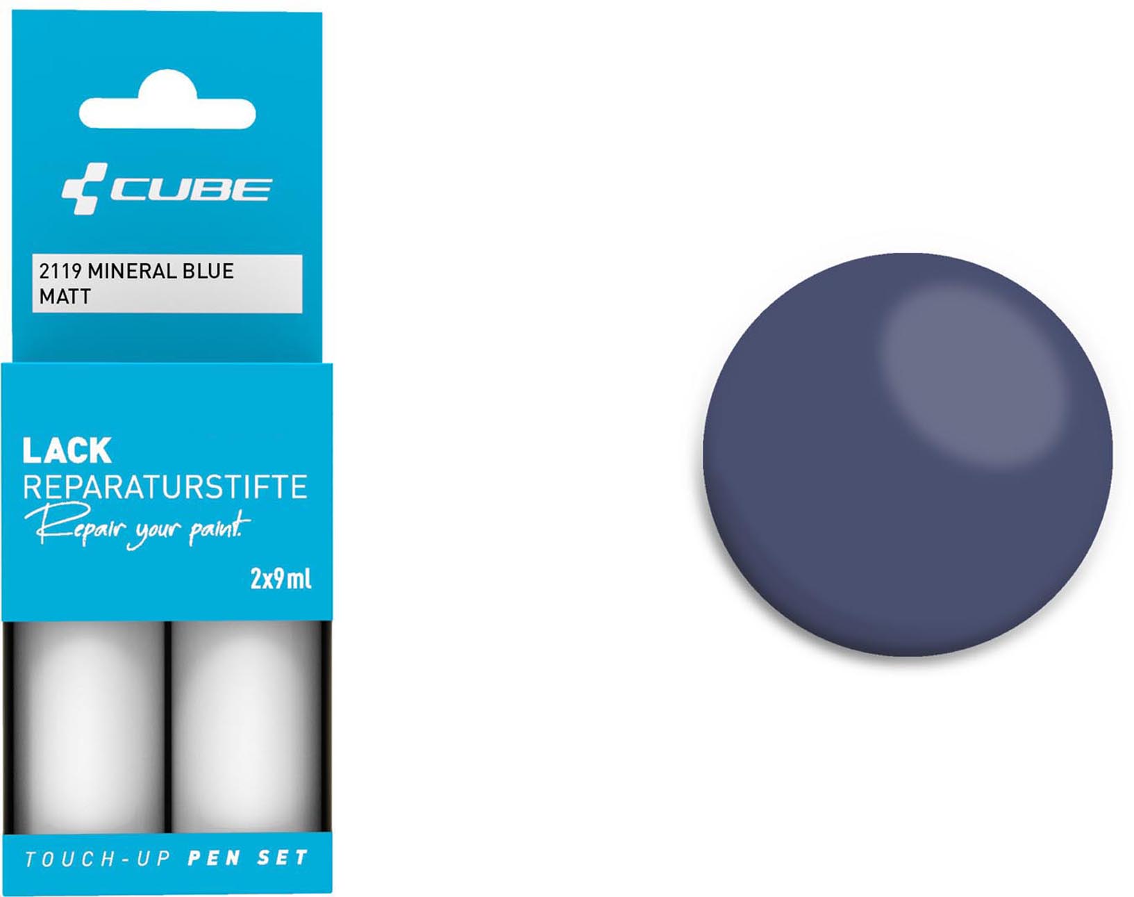 Cube Kit de retouche MINERAL BLUE mat 2119