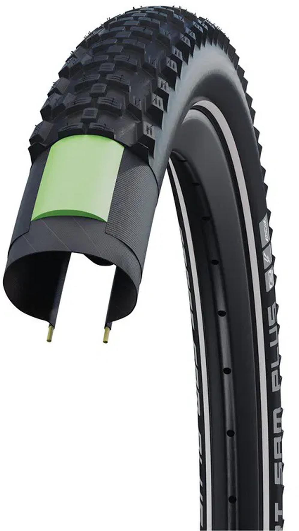 Schwalbe Pneu Smart Sam Plus HS 624 (E-50) 28x1,85" 47-622 noir-Réf. E50 PeL DD GG Adx