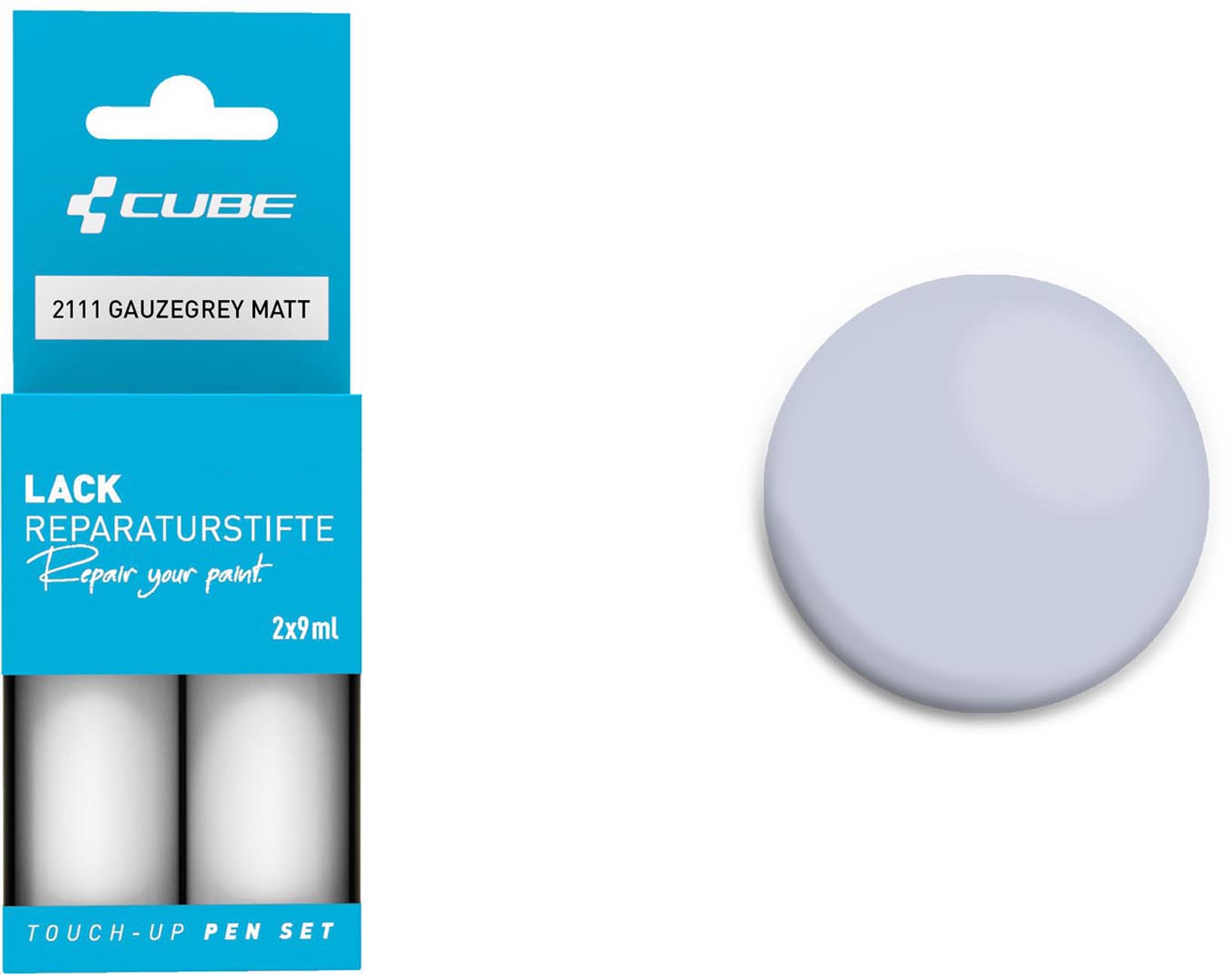 Cube Kit de retouche de peinture GAUZEGREY mat 2111