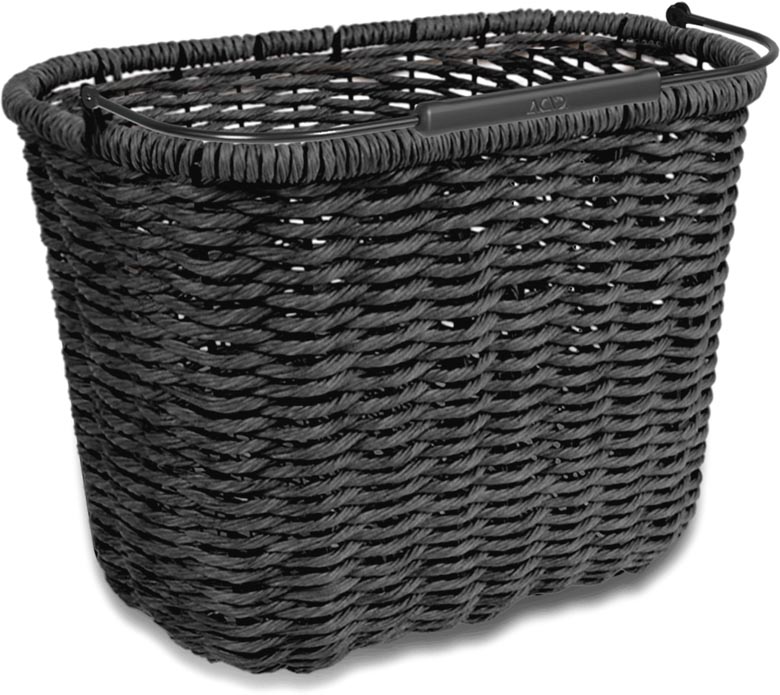 ACID Panier de guidon en rotin 16 FILink noir
