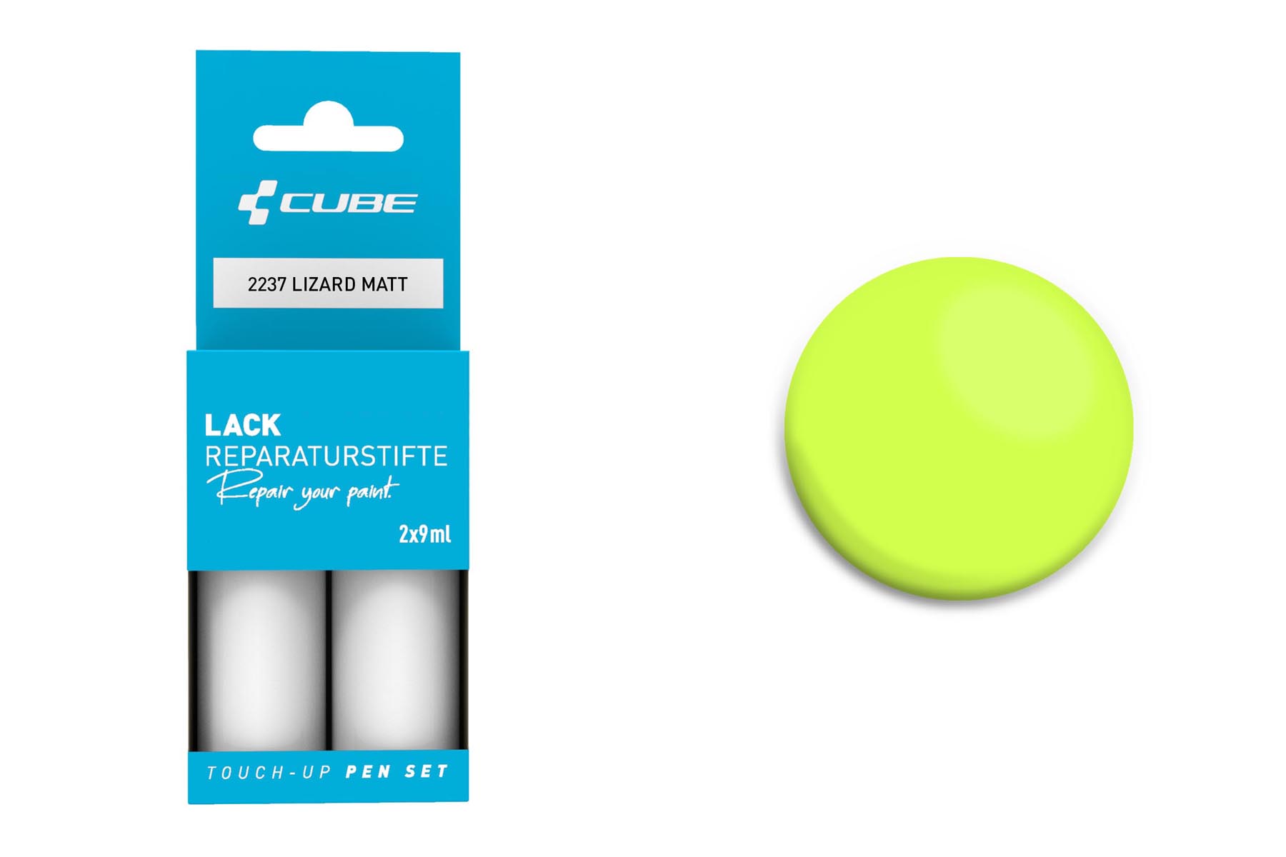 Cube Kit de stylos de retouche lizard e mat 2237