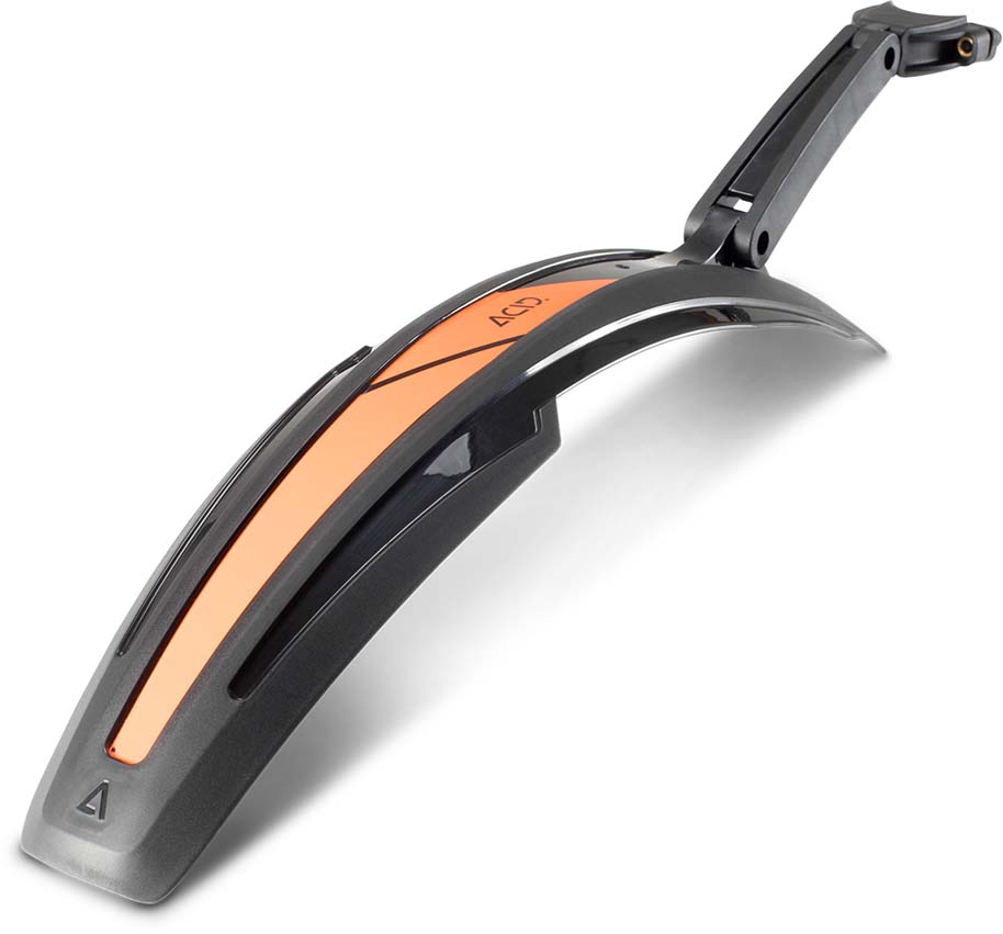 ACID Garde-boue arrière JUNIOR 200 noir n orange