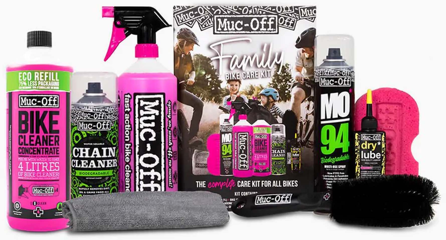 Muc-Off Kit de nettoyage pour bicyclettes familialesad