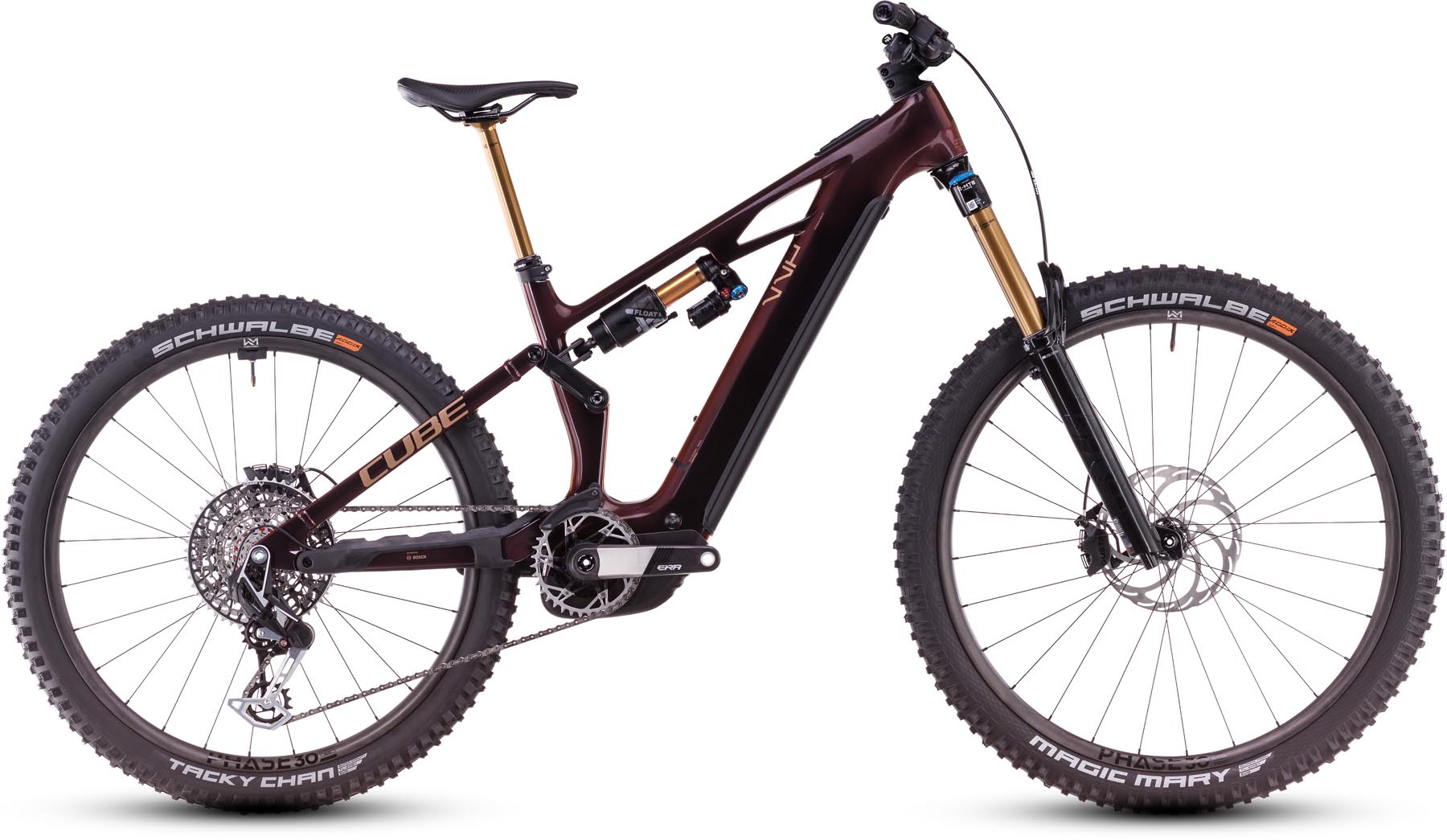 Cube Stereo Hybrid ONE77 HPC SLT 800 solareclipse n bronze 2025 - VTT tout suspendu électrique