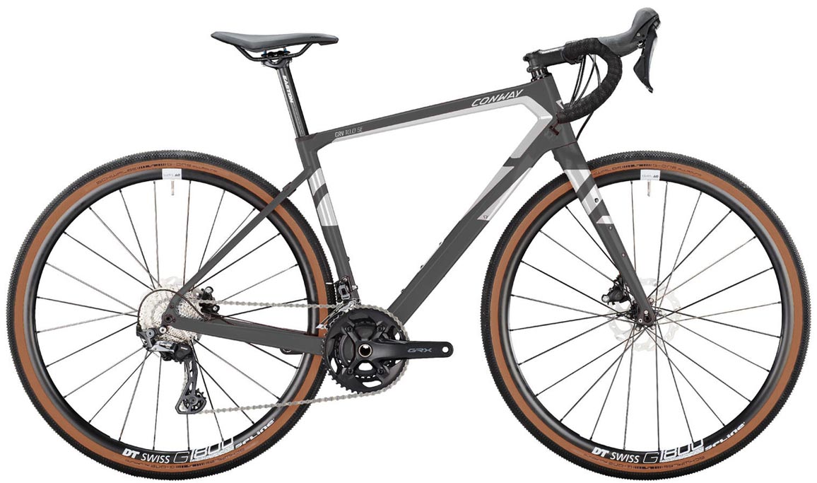 Conway GRV 10.0 SE graphite grey matt 2025 - Vélo en terre