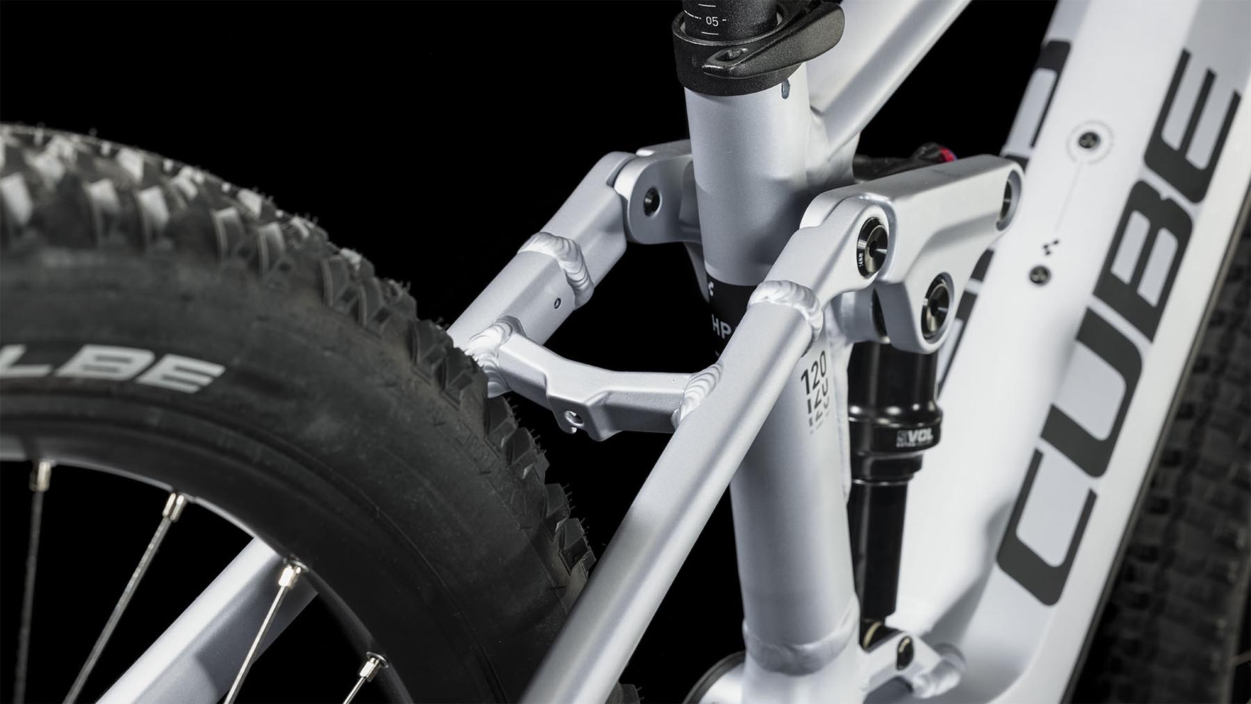 Cube Stereo Hybrid 120 Race 750 polarsilver n black E-Bike Bosch Motor