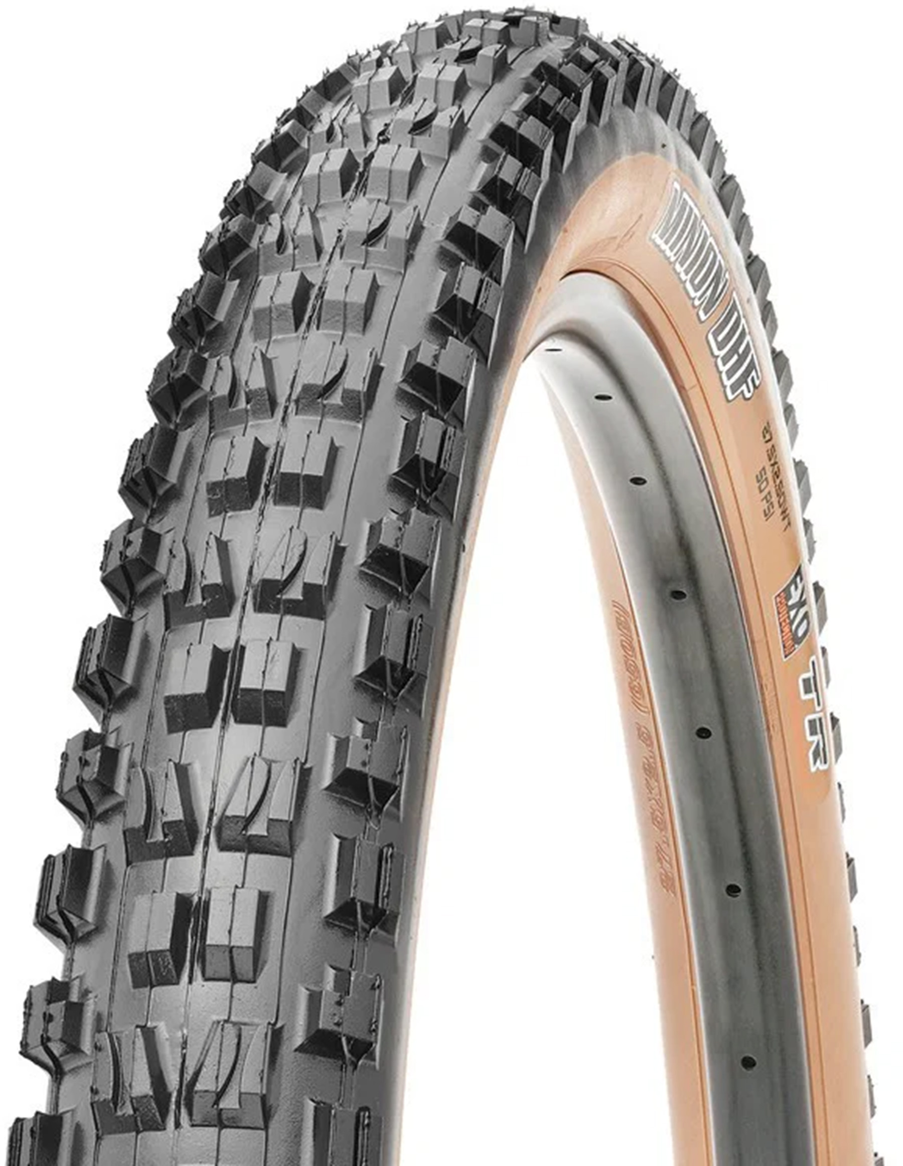 MAXXIS Pneu Minion DHF 27,5 x 2,50" WT 63-584 noir/beige clair TLR EXO Dual noir
