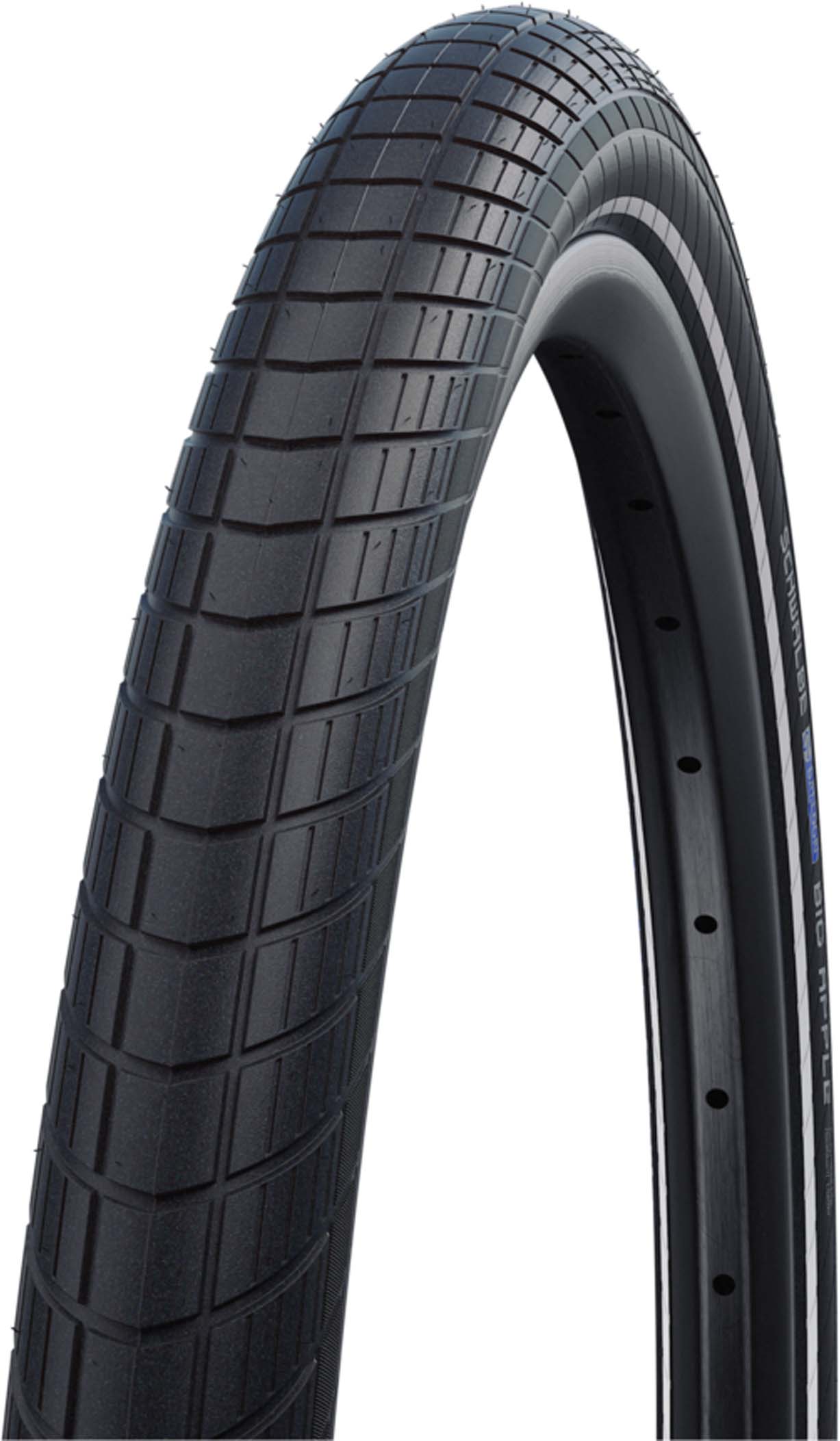 Schwalbe Pneu Big Apple 28x2.15" 55-622, Black-Reflex