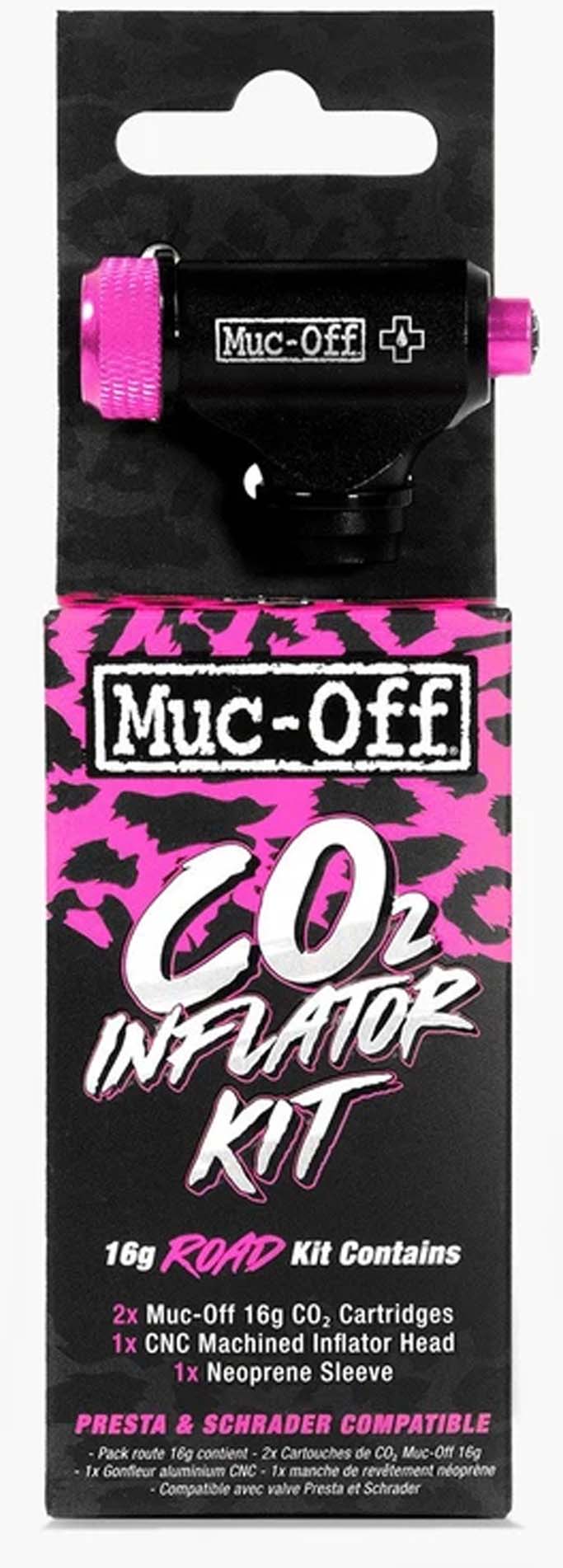 Muc-Off Road Kit de pompe à CO2