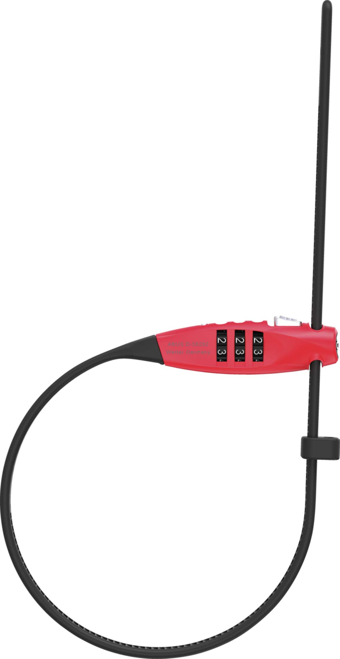 Abus Combiflex TravelGuard rouge