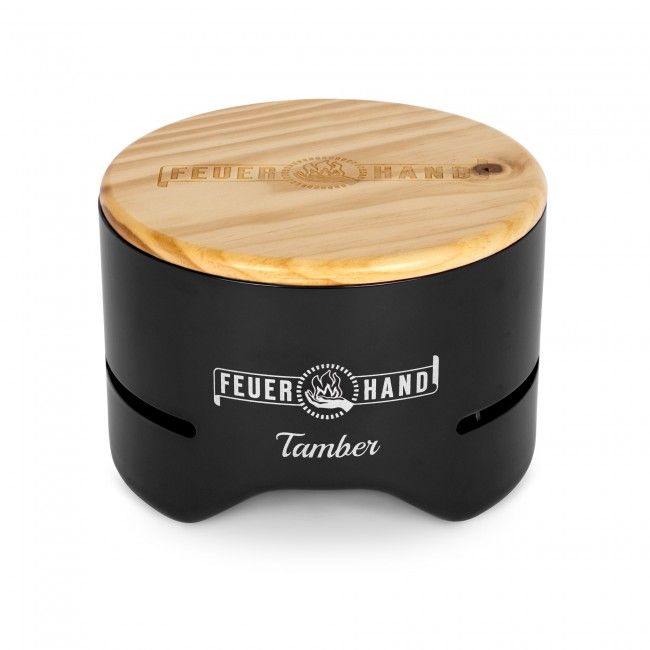 Feuerhand Barbecue de table Tamber Jet Black