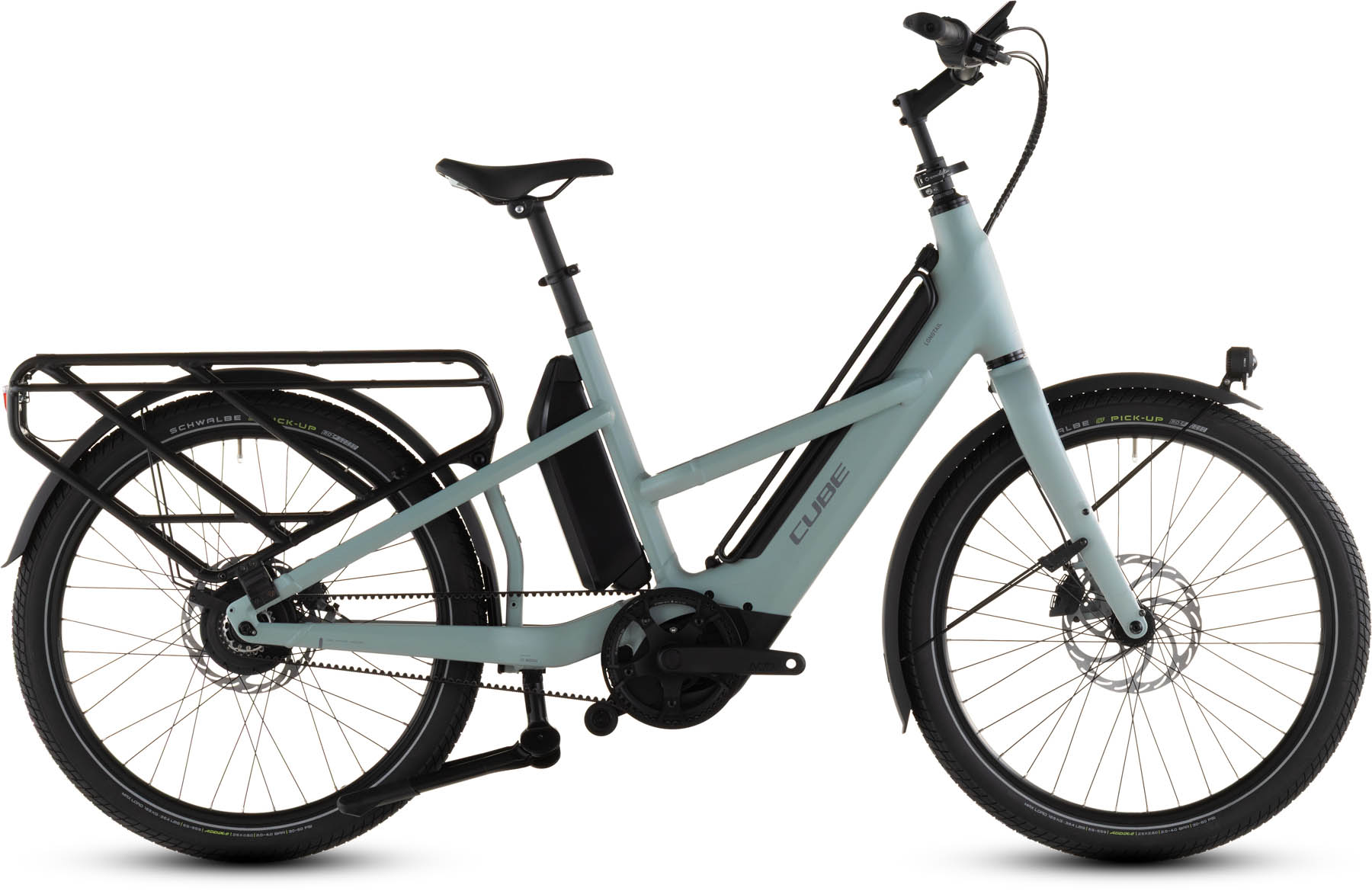 Cube Longtail Hybrid Comfort 800 haze n reflex 2026 - Vélo électrique cargo